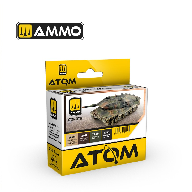 AMMO by Mig 20719 ATOM NATO Color Set