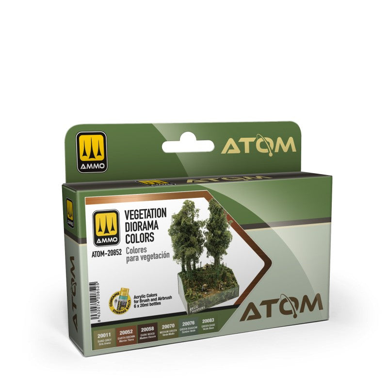 AMMO by Mig 20852 Vegetation Diorama colors Set