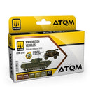 AMMO by Mig 20763 ATOM Paint Set - WW2 British Vehicles