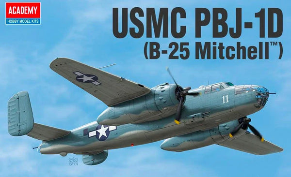 Academy 12334 1/48 USMC PBJ-1D Mitchell Bomber B25