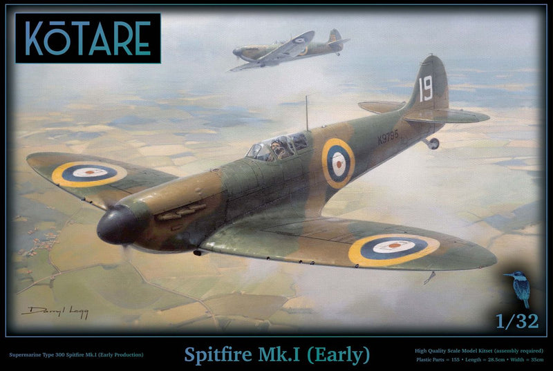 Kotare 32004 1:32 Spitfire Mk.I early