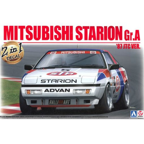 Beemax Model Kits 24023 1:24 Mitsubishi Starion Rally Gr.A 1987