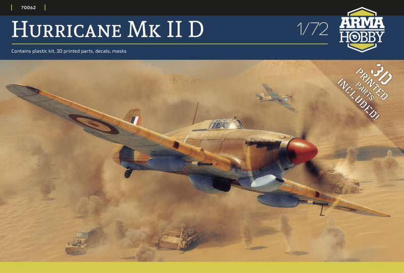 ARMA 70062 1/72  Hurricane Mk II D.