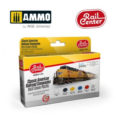 AMMO by Mig R-1020 RAIL CENTER - Classic American Railroad Companies. Vol.V Union Pacific