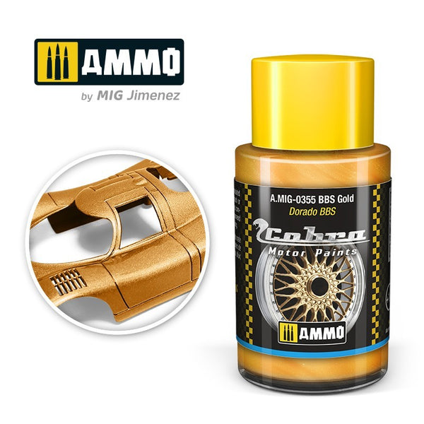 AMMO By Mig 0355 Cobra Motor Color - BBS Gold