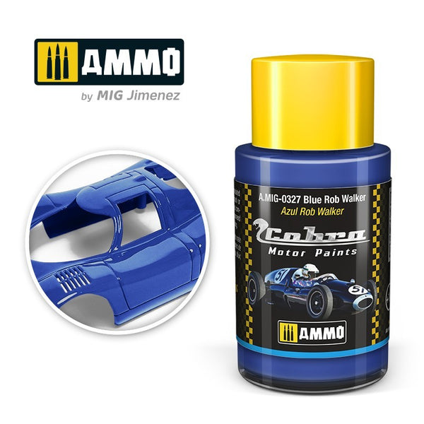 AMMO By Mig 0327 Cobra Motor Color - Blue Rob Walker