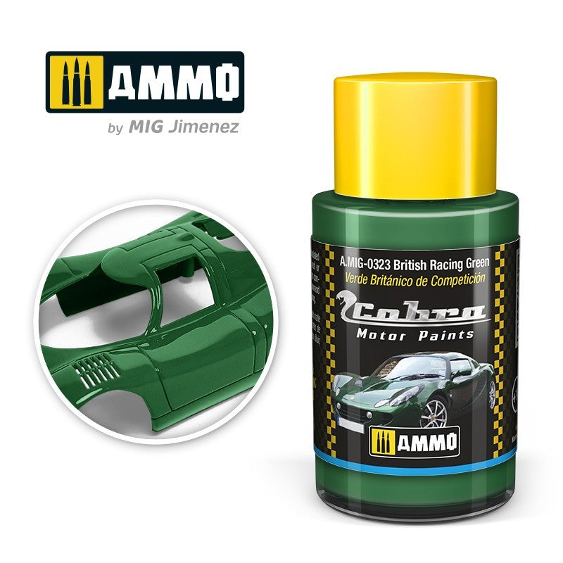 AMMO By Mig 0323 Cobra Motor Color - Racing Green