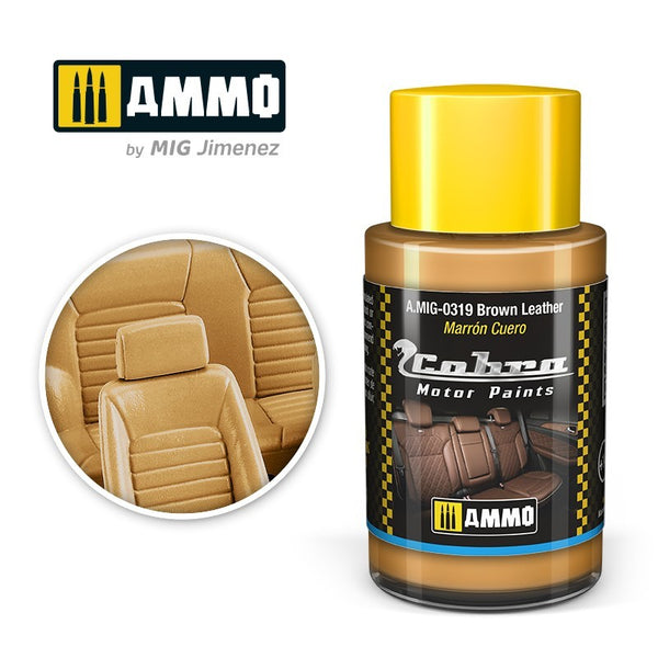 AMMO By Mig 0319 Cobra Motor Color - Brown Leather