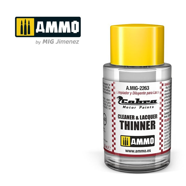 AMMO By Mig 2263 Cobra Motor Color - Cleaner & Lacquer