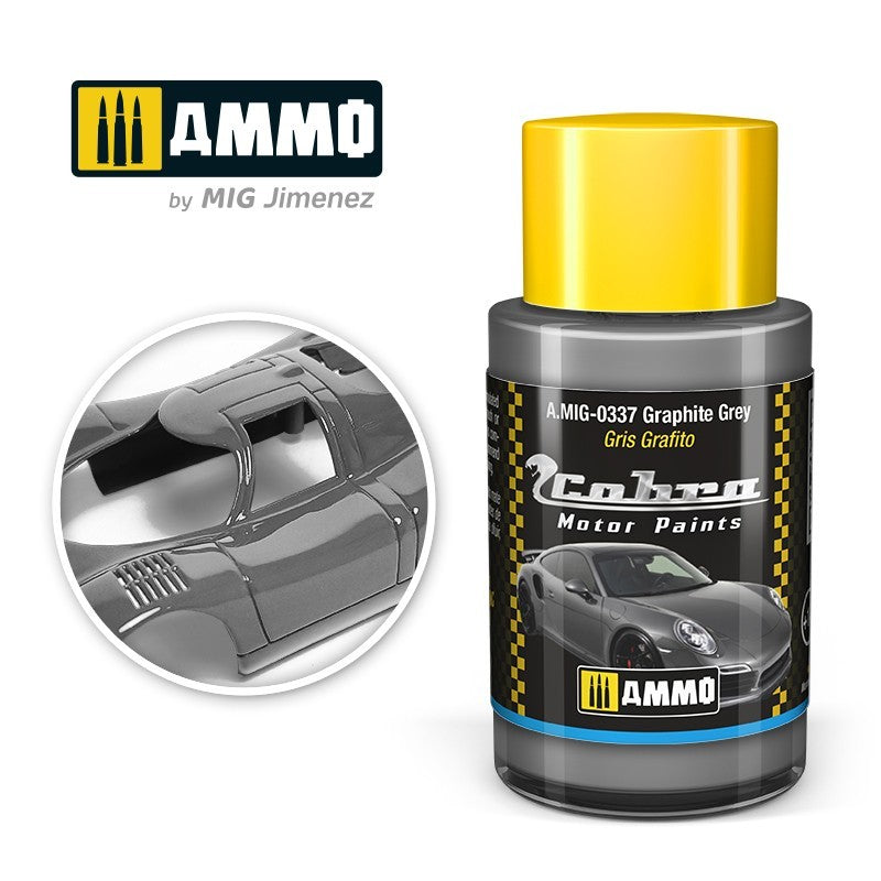 AMMO By Mig 0337 Cobra Motor Color - Graphite Grey