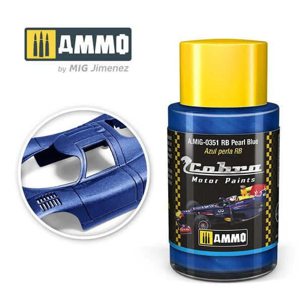 AMMO By Mig 0351 Cobra Motor Color - RB Pearl Blue