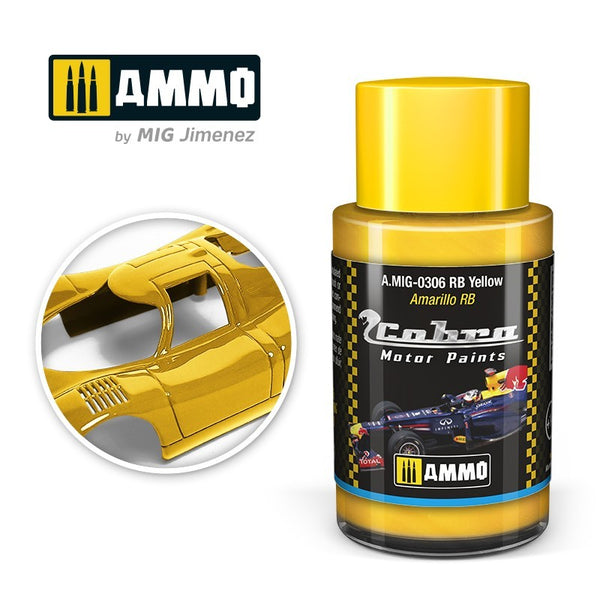 AMMO By Mig 0306 Cobra Motor Color - RB Yellow
