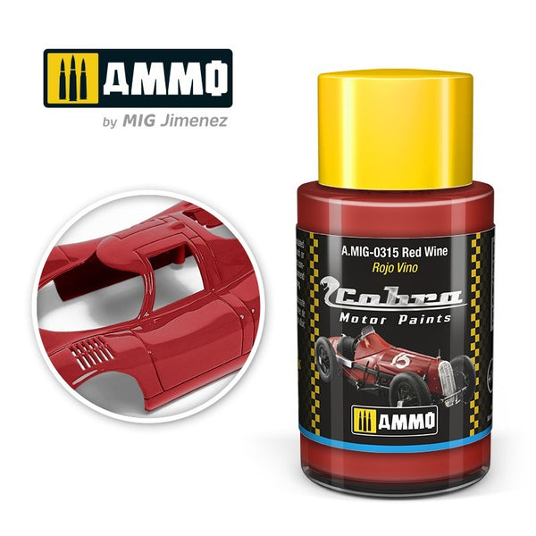 AMMO By Mig 0315 Cobra Motor Color - Red Wine