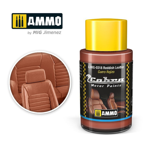 AMMO By Mig 0318 Cobra Motor Color - Reddish Leather