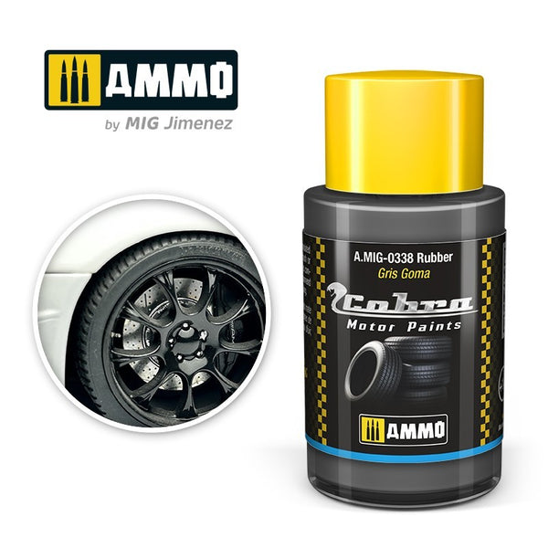 AMMO By Mig 0338 Cobra Motor Color - Rubber