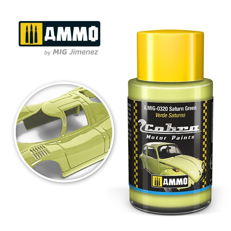 AMMO By Mig 0320 Cobra Motor Color - Saturn Green