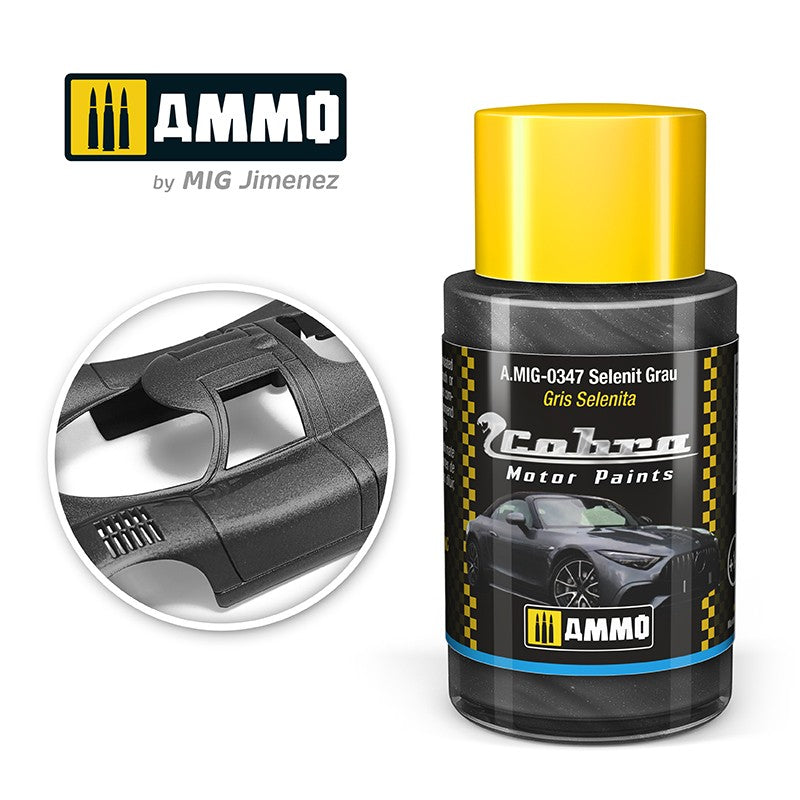 AMMO By Mig 0347 Cobra Motor Color - Selenit Grau