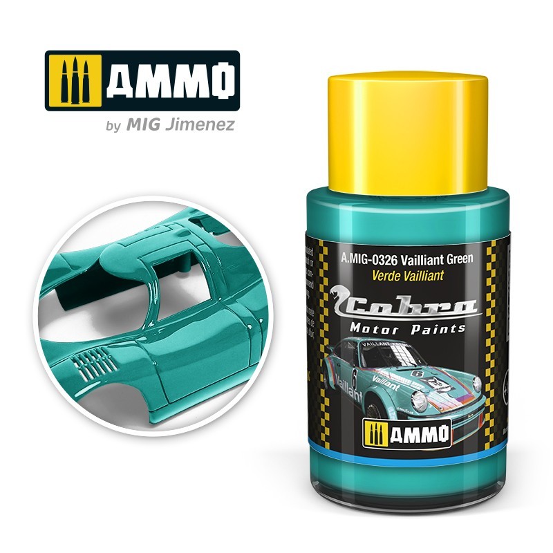 AMMO By Mig 0326 Cobra Motor Color - Vailliant Green