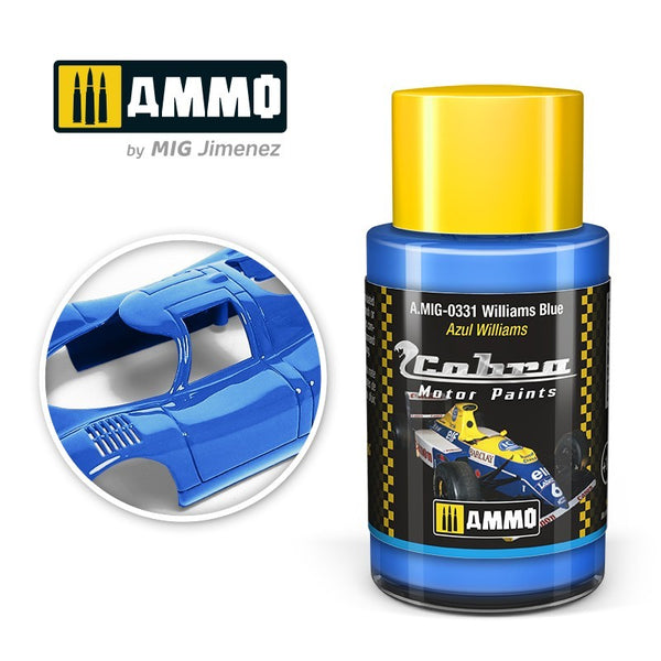 AMMO By Mig 0331 Cobra Motor Color - Williams Blue