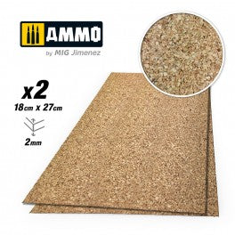 AMMO by Mig 8839 CREATE CORK Medium Grain (2mm) – 2 pcs