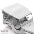 Sol Resin Factory MM589 1/16  Canvas top for 1/4 ton Utility Truck (for TAKOM)