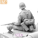 Sol Resin Factory MM769 1/16 WWII German Infantry w Kar98k