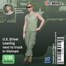 Def Model DF35034 1/35 US Driver leaning next to truck, Vietnam