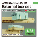 Def Model DM35125 1/35 WWII German Pz.IV External box set (for Pz.IV Ausf.F.G.H kit)