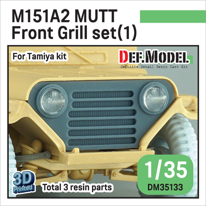 Def Model DM35133 1/35 US M151A2 MUTT Front grill set (for 1/35 Tamiya kit)