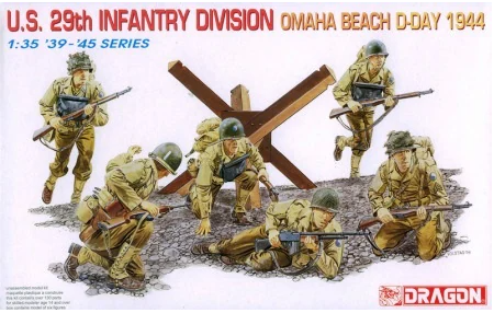 Dragon 6211 1/35 U.S. 29th Infantry Division Omaha Beach D-Day 1944