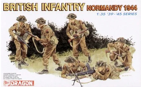 Dragon 6212 1/35 British Infantry Normandy 1944