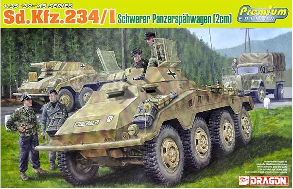 Dragon 6879 1/35 d.Kfz.234/1 Schwerer Panzerspahwagen (2cm)