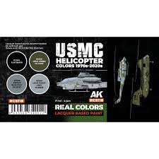 AK Interactive RCS118 Real Colors: USMC Helicopter Colors 1970s-today