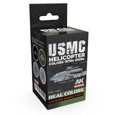 AK Interactive RCS118 Real Colors: USMC Helicopter Colors 1970s-today