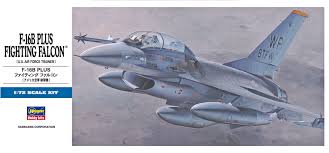 Hasegawa 00444 1/72 F-16B Plus Fighting Falcon