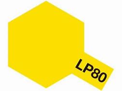 Tamiya 82180 Lacquer Paint LP80 Flat Yellow