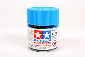 Tamiya 81014 X14 Gloss, Sky Blue - 23ml