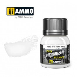 AMMO by Mig 649 Drybrush Paint - Fluor White