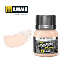 AMMO by Mig 636 Drybrush Paint - Light Flesh