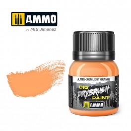 AMMO by Mig 638 Drybrush Paint - Light Orange