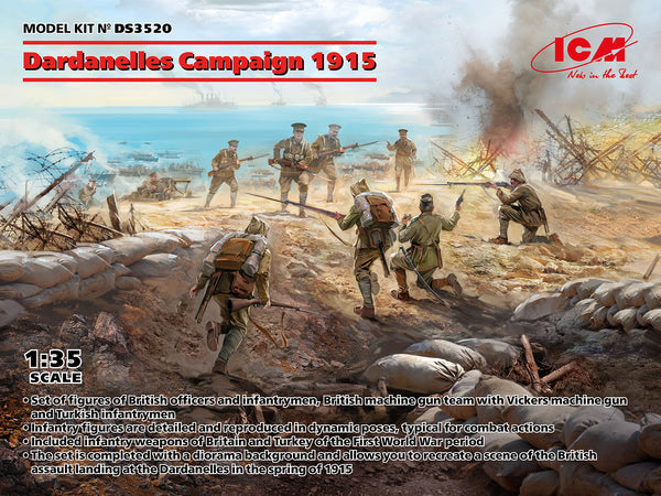 ICM DS3520 1/35 Dardanelles Campaign 1915