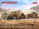 ICM DS3529 1/35 DIORAMA SET - Vehicles of the D.A.K.