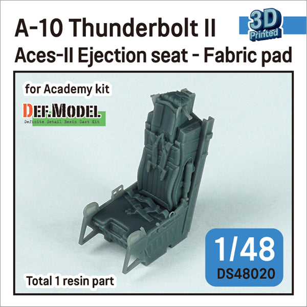 Def Model DS48020 1/48 A-10 Thunderbolt II Aces-II Ejection seat (Fabric pad) for Academy 1/48 kit