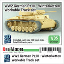 Def Model DT35004 1/35 WW2 Pz.III - Winterketten Workable Track set