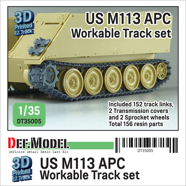Def Model DT35005 1/35 US M113 APC Workable Track set