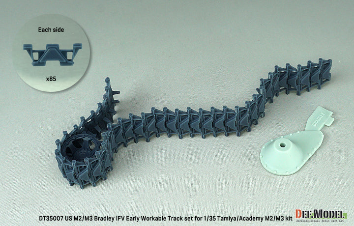 Def Model DT35007 1/35 US M2/M3 Bradley IFV Early Workable Track set  (for Tamiya/Academy M2/M3 kit)