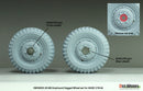 Def Model DW16005 1/16 WW2 US M8 Greyhound Sagged wheel set (for 1/16 AHHQ kit)