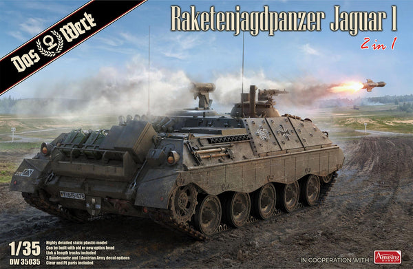DAS WERK  35035  1/35 Raketenjagdpanzer Jaguar 1 (2-in-1)