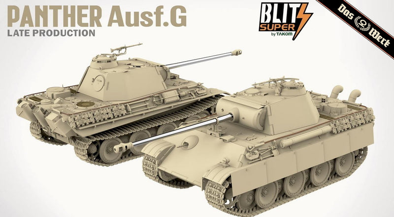 ***PREORDER - NOT IN STOCK Das Werk Super Blitz 35041 1/35 Panther G Late PREORDER ***