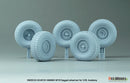 Def Model DW35152 1/35 US M1151 HMMWV MT/R Sagged wheel set  (for Academy 1/35)